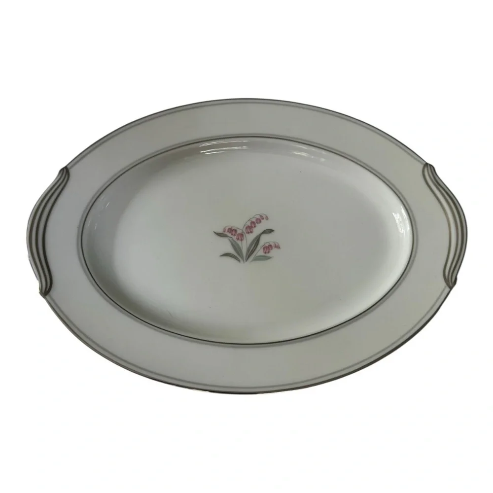 VTG NORITAKE China #5421 Crest Pattern 11 3/4